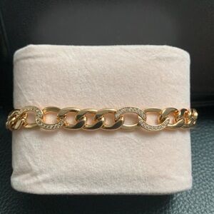 Elegant Rose Gold Chain Bracelet